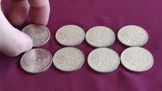 5 Francs,Valuable Silver Coins 1960,1961,1962,1963,1964,1965,1966,1968
