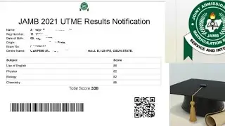 How To Print Out Jamb Result 2025 - Original Result For Admission