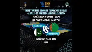 PAKISTAN VS TURKMENISTAN  ( BRONZE MEDAL MATCH YOUTH)