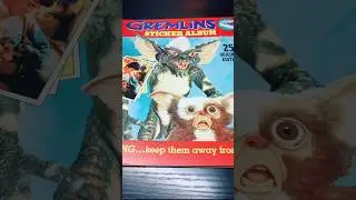 1984 Gremlins sticker book!! #gremlins #stickerbook #vintage #stickers