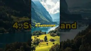 Top 10 Most Beautiful Countries in The World🌍#top10 #beautiful #countries #world #places #shorts