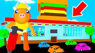ROBLOX PIGGY BILLY'S BURGERS MAP! (Piggy Build Mode)