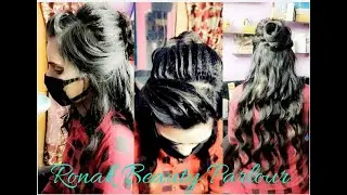 How to make rose hairstyle/ how to make mini rose bude shape/ rose bun hairstyle technique 2022