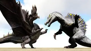 ALATREON vs. PRIMAL FEAR ALPHAS | ARK Dino Battle 🦎