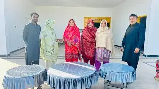 Fiaz Bhai ke ghar Side Table ke poshash sumera Ke Hathon complete volog 