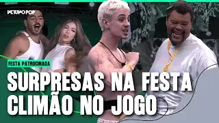 O que rolou na festa do BBB 26 | Melody é surpresa, Babu muda alvo e climão entre Juliano e Samira