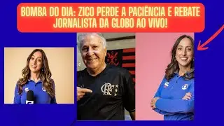 ACABOU DE ACONTECER: O REI ZICO COLOCOU A IMPRENSA NO LUGAR! VEJA O QUE ELE DISSE!