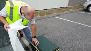 Sarnafil Self-Adhered Cold Weather Adhesion Test