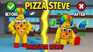 Pizza Steve Vs Every Roblox Disaster!! (Epic Fail Compilation)