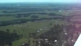 Landing at Cessnock Airport