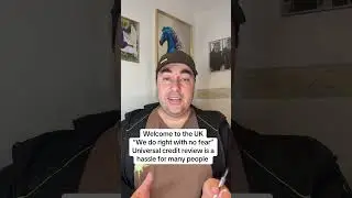 Universal credit review is a hassle .UK benefits