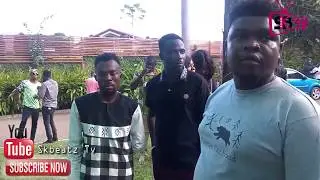 J. DEROBIE, FAMEYE , KELVYN BOY , COCO TREYY, DADIE OPANKA Behind the scenes at GhanaMeetsNaija pres