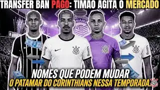 URGENTE: TRANSFER BAN PAGO E REFOR&Ccedil;OS QUE PODEM MUDAR A CARA DO CORINTHIANS EM 2026