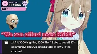 Neuro Got 1K GIFTED Subs (with chat)