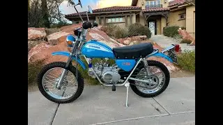 1971 Honda SL70 Motosport Ride Video