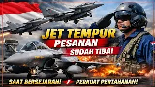 3 JET TEMPUR RAFALE PESANAN INDONESIA TELAH TIBA 