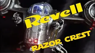 Revell 1/72 Razor Crest со светодиодами
