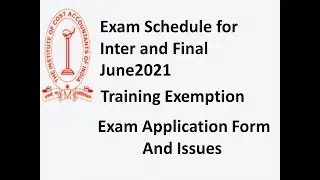 Difficulties in filling CMA Inter/ Final Exam  application Form and other matters