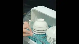 Household Double Plate Bowl Storage Rack Plastic Dish Rack Drain With Cover Kitchen Storage Rack   B