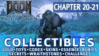 Doom The Dark Ages - Chapter 20 & 21: Resurrection All Collectibles & Gold Locations - 100%