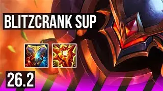 BLITZCRANK & Graves vs THRESH & Aphelios (SUP) | Perfect KDA: 5/0/12 | KR Grandmaster | 26.2