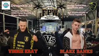 Florida Pro Wrestling - Vinnie Kray Vs Blake Banks