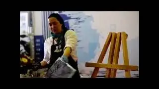 Мастер класс Линос  Нанесение декоративной штукатурки Аллоджио