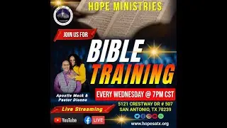 December 24, 2025 - Welcome to our Wednesday Night Bible Training