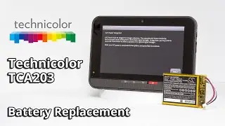 Technicolor TCA203 Battery Replacement CS-TCA203BT