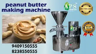 Peanut Butter Making Machine //Almond Butter machine