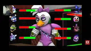 Luta de animatronics parte 1
