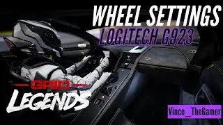 Wheel Settings | Grid Legends | Logitech G923