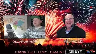 LIVESTREAM - 2020 NYE Amateur (Ham)Radio ALLSTAR Net. 1000's of stations spanning the globe GB1NYE