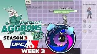 UPC S3 W3 Anistar City Aggrons vs New York Cosmogs W/TheOPJellicent