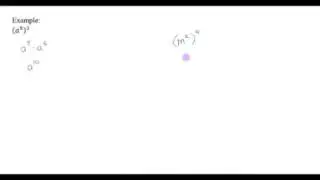 5.1 Rules for Exponents