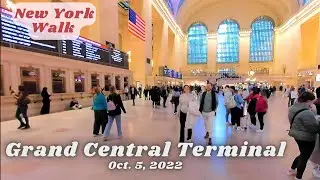 [NYC Walk] Grand Central Terminal on Oct. 5, 2022