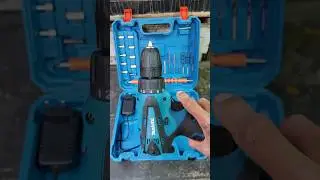 Drill Machine Tool Box Makita Company Double Battery #drilmachine #containermarket #products