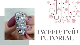 V&aacute;noce s Kate #10: tweed podle korejsk&yacute;ch nehtařek | Kate nehty