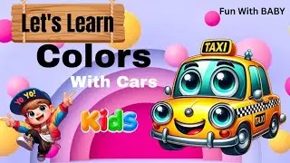 Colors With Cars for Kids 🚗🌈 | कार वाले कलर्स सीखो 🎨 | Fun With BABY