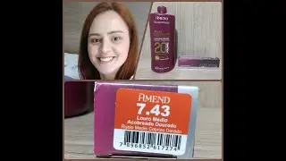 Saga ruiva/Amend Color Intensy 7.43/Cabelo ruivo