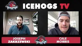 Goaltender Cale Morris Re-Signs with IceHogs for the 2021-22 Season