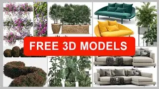 Top 12 Websites for FREE High Quality 3d Models.