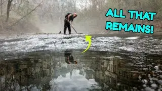 Ghost Town's forgotten past FOUND while Mudlarking for River Treasure!