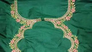 Madhubala blouse back neck design renew 130 machine work design