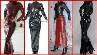 30+eye catching beautiful leather dresses outfits for ladies #leather