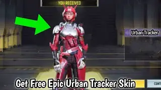 How To Get Free Epic Urban Tracker Skin in cod Mobile Season 6 2025 | codm Free Character 2025