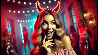 👹 Flashing Panda Light-Up Red Devil Horns Headband | Best Light Up Devil Horns 🔥