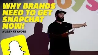 SNAPCHAT KEYNOTE: A missed e-commerce opportunity | Chris Kubby Keynote (2017)