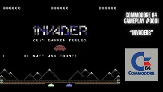 1nvaders (Commodore 64 / Gameplay #0001)