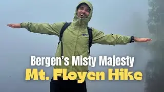Bergen's Misty Majesty: Floyen Hike & Coffee 